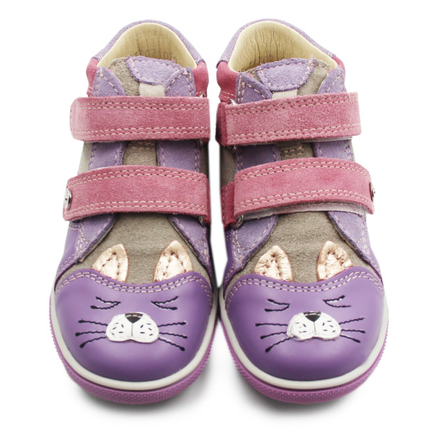 Buty Dla Dziewczynki Na Wiosnę Z Kotkiem Bartek 11702-029