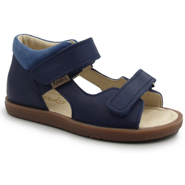 Sandały Chłopięce Profilaktyczne Na Lato Ameko Plain-Navy