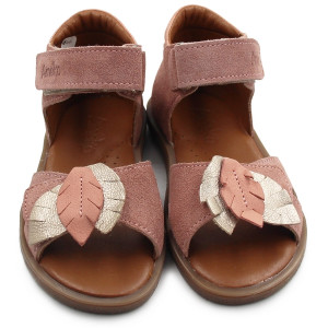 Dziewczęce Profilaktyczne Sandałki Na Lato Ameko Clara-Brownrose