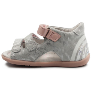 Sandały Dla Dziewczynki Zmieniające Kolor D.D.Step g075-345a White