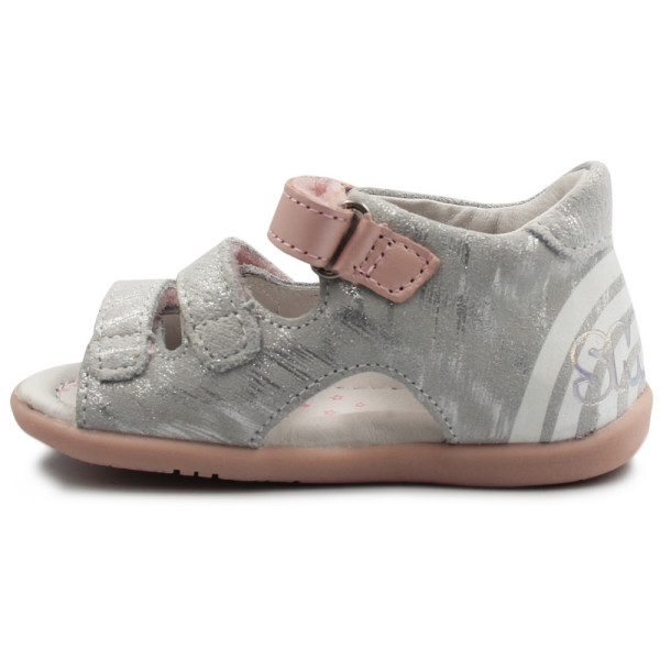 Sandały Dla Dziewczynki Zmieniające Kolor D.D.Step g075-345a White