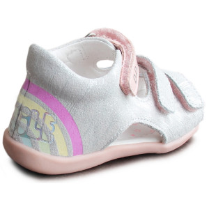 Sandały Dla Dziewczynki Zmieniające Kolor D.D.Step g075-345a White