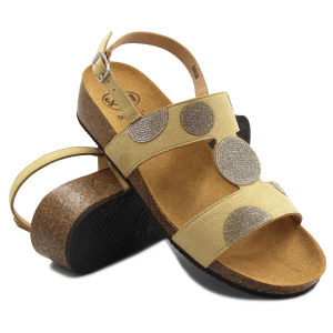 Sandały Profilowane Damskie...