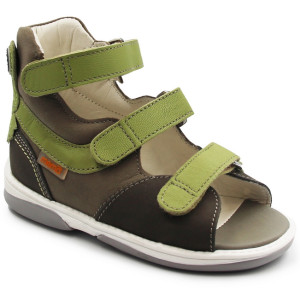 Sandały Profilaktyczne Do Ortez Dla Chłopca Z Żabką MEMO frog
