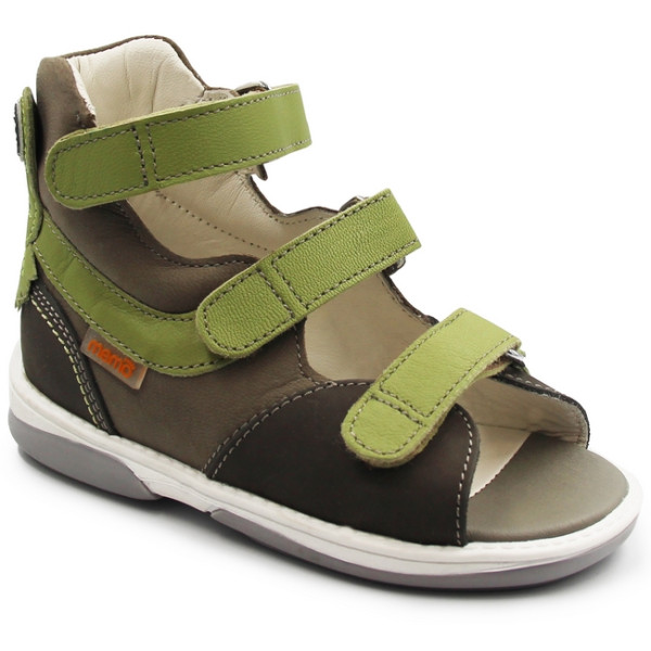 Sandały Profilaktyczne Do Ortez Dla Chłopca Z Żabką MEMO frog