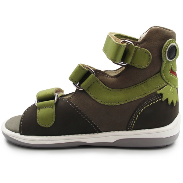 Sandały Profilaktyczne Do Ortez Dla Chłopca Z Żabką MEMO frog