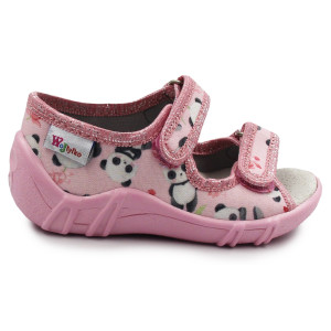 Kapcie dziewczęce Wojtyłko Klaudia Róż