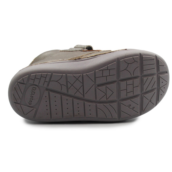 Buty na wiosnę dla dziewczynki DD Step s066-343A Dark Grey