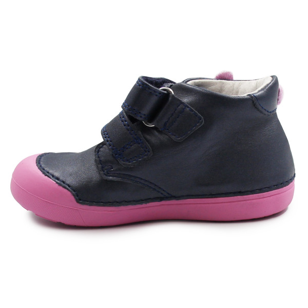 Buty dla dziewczynki na wiosnę z króliczkiem D.D.Step a066-343 Royal Blue