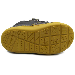 Buty Na Wiosnę Dla Chłopca Na Rzep DD Step s066-375B Dark Grey