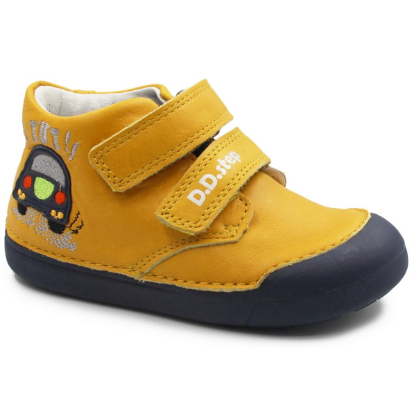 Chłopięce Buty Na Wiosnę DD STEP s066-396B Yellow