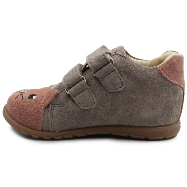 Buty dla dziewczynki na jesień Półbuty Ameko Kiti-szary