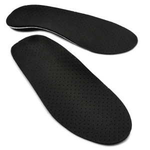 Wkładki Ortopedyczne Korytkowe Supinujące Stopy Płasko Koślawe Czarne Correct LS