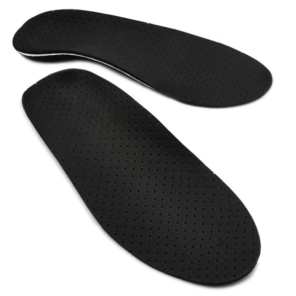 Wkładki Ortopedyczne Korytkowe Supinujące Stopy Płasko Koślawe Czarne Correct LS