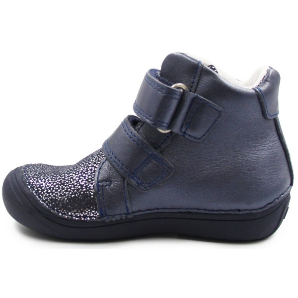 Metaliczne Buty Dla Dziewczynki na Wiosnę Kaczuszka Ponte da06-3-834