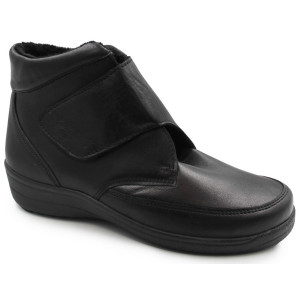 Skórzane buty damskie Comfortabel 990223-01 czarne