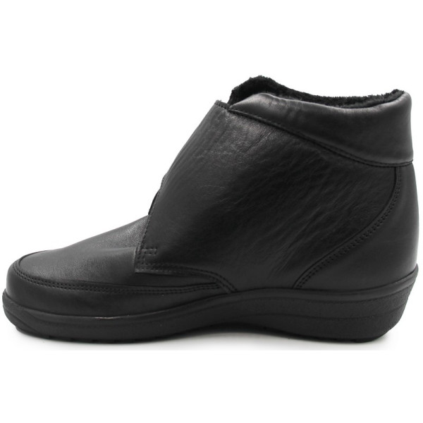 Skórzane buty damskie Comfortabel 990223-01 czarne