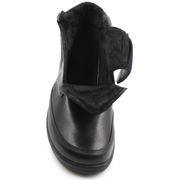 Skórzane buty damskie Comfortabel 990223-01 czarne