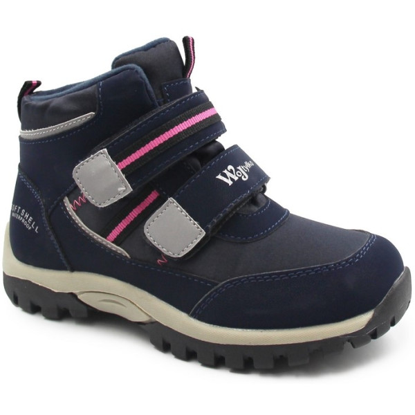 Zimowe buty dla dziewczynki Wojtyłko 4z21037g granat