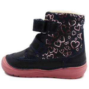 Buty na zimę dla dziewczynki z ociepleniem DD Step W071-346BT