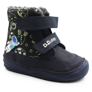 Ciepłe buty zimowe dla chłopca kosmos DD STEP W071-346T