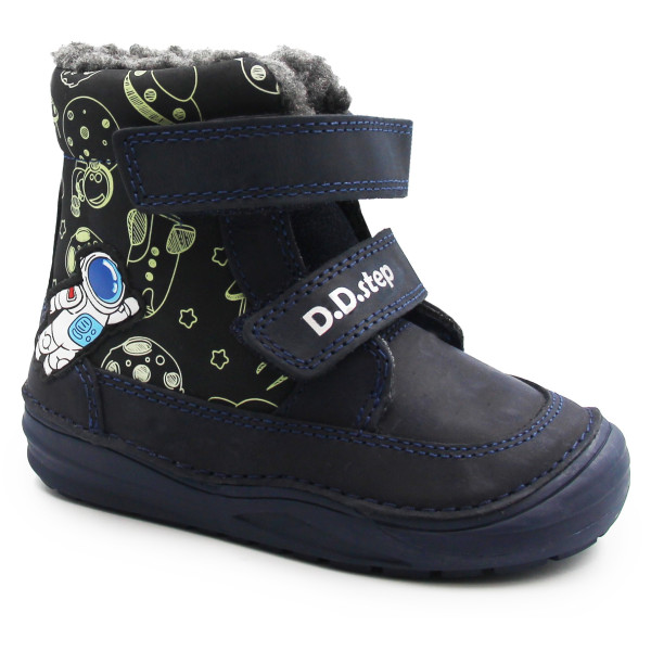 Ciepłe buty zimowe dla chłopca kosmos DD STEP W071-346T