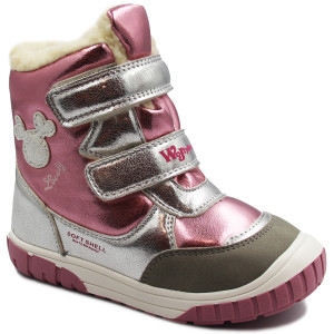 Śniegowce dla dziewczynki Myszka Miki Wojtyłko 3z24099 róż