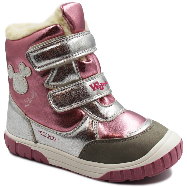 Śniegowce dla dziewczynki Myszka Miki Wojtyłko 3z24099 róż