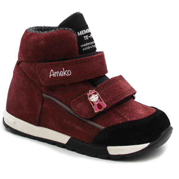 Buty dla dziewczynki wiosna jesień z dodatkową wkładką termoizolacyjną Ameko Lucky-Ruby