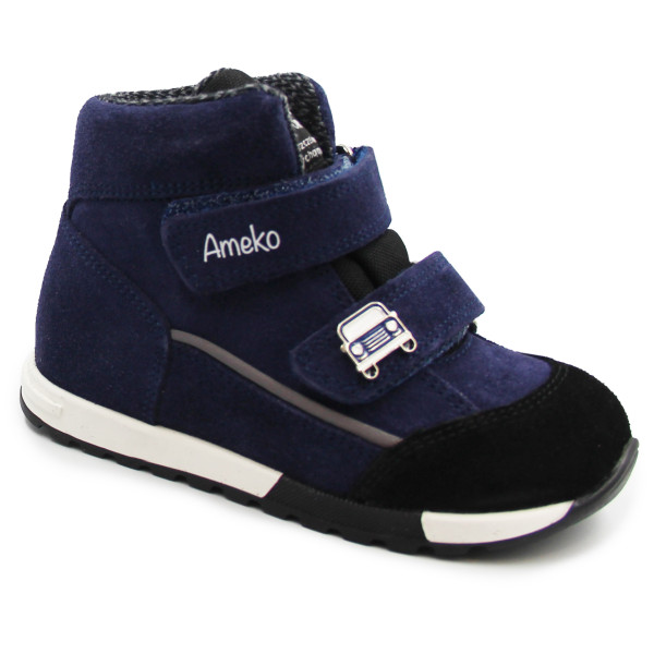 Buty dla chłopca Wiosna Jesień z Dodatkową Wkładką Ocieplaną Ameko Lucky-Navy
