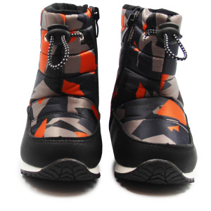 Śniegowce dla chłopca ocieplane Wojtyłko 1z23033 czarny