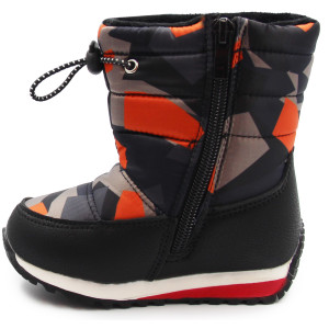 Buty Na Śnieg Dla Chłopca Śniegowce Wojtyłko 4z23033 czarny