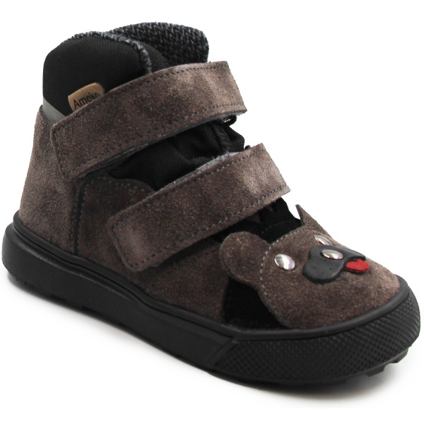 Buty Dla Chłopca Na Wiosnę i Jesień Lekko Ocieplane Ameko Robin-Lion-Iron