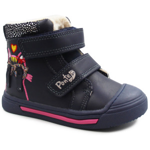 Ocieplane trzewiki dziewczęce PONTE DA07-3-846