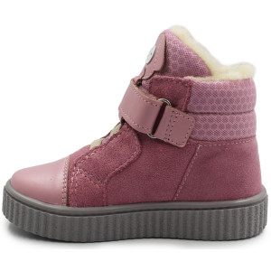 Zimowe Trzewiki Buciki Dla Dziewczynki Na Zimę Ocieplane Wełną Bartek 11738005