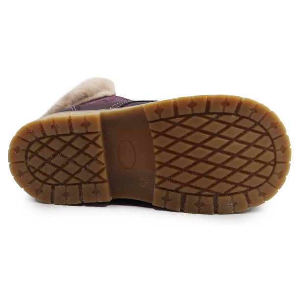 Trzewiki buty ma zimę dla dziewczynki Emel ev 2540C-4