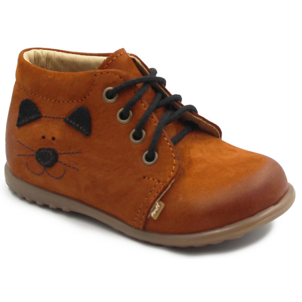 Trzewiki Na Jesień Dla Chłopca Ze Skóry Naturalnej Emel es 2343e-5