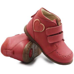 Eleganckie Różowe Trzewiki...