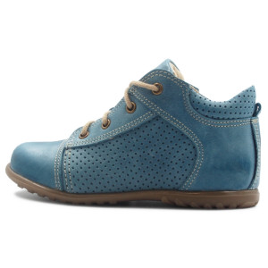 Trzewiki Chłopięce Sznurowane Skórzane Emel e 2429-19