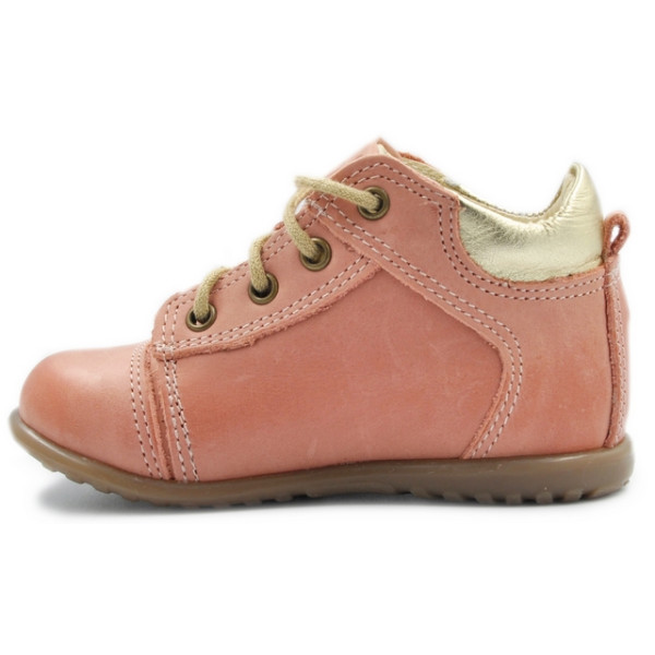 Buty na jesień dla dziewczynki serduszko skóra Emel e 2069E-1