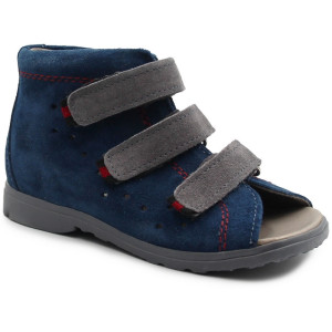 Buty ortopedyczne chłopięce z sztywnym zapiętkiem Dawid 1041 1042 1043