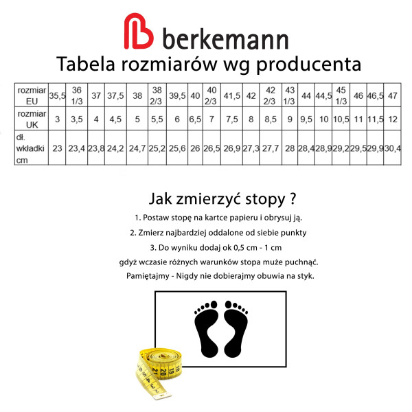 Sandały damskie Berkemann jacklyn 01605-510