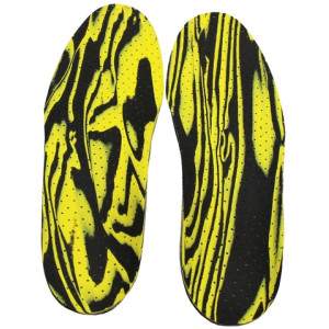 Wkładki ortopedyczne dla dzieci na płaskostopie podłużne koślawość Correct LS żółto-czarny