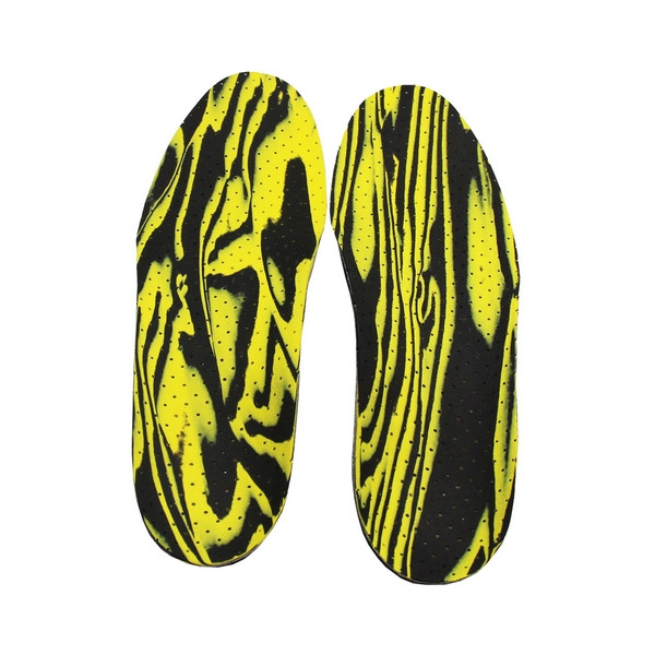 Wkładki ortopedyczne dla dzieci na płaskostopie podłużne koślawość Correct LS żółto-czarny