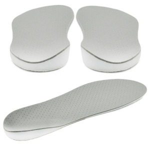Wkładki CORRECT S Supinujące na Koślawość Pięty i Kolan Szare
