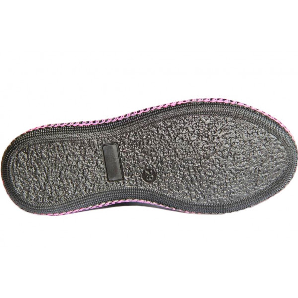 Sznurowane Trzewiki Trampki Na Suwak Dziewczęce Na Jesień Bartek W-74254/SZ/00E