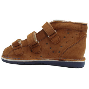 Profilaktyczne Kapcie Do Przedszkola Dla Chłopca Brąz Danielki tx105