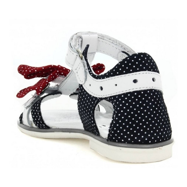 Eleganckie sandały z kokardką dla dziewczyn Bartek w-19182/1np