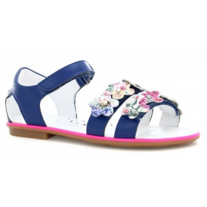 Dziewczęce sandały ze skóry...