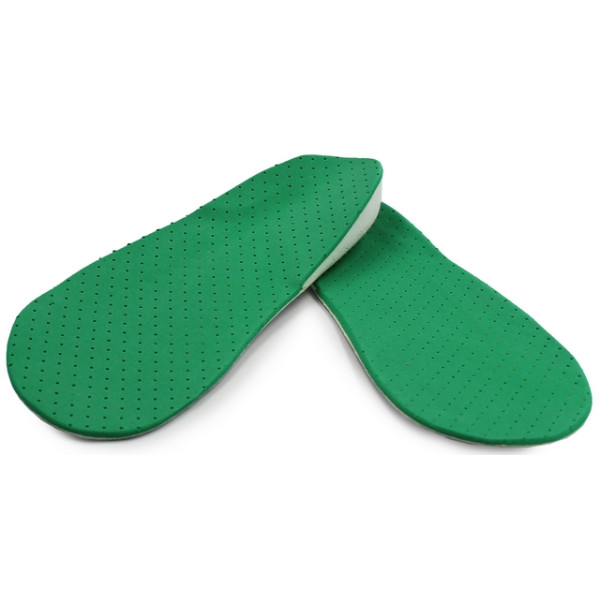 Wkładki ortopedyczne supinujące koślawość pięt i kolan Correct S zielony